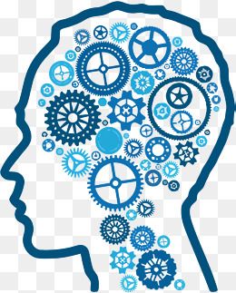 260x323 Vector Human Brain Gear, Blue, Human Brain, Gear Vector