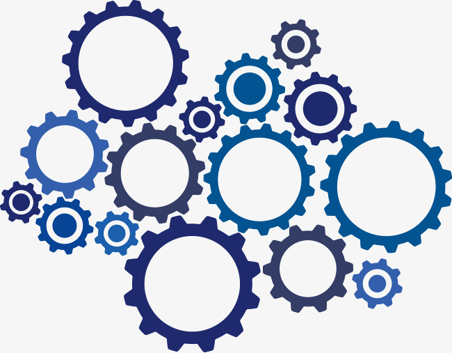 650x507 Blue Gear, Blue Vector, Gear Vector, Siz