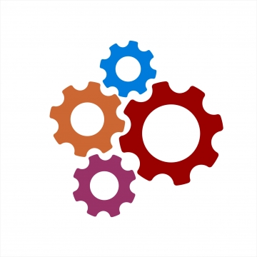 360x360 Color Gears Png Images Vector And Free Download