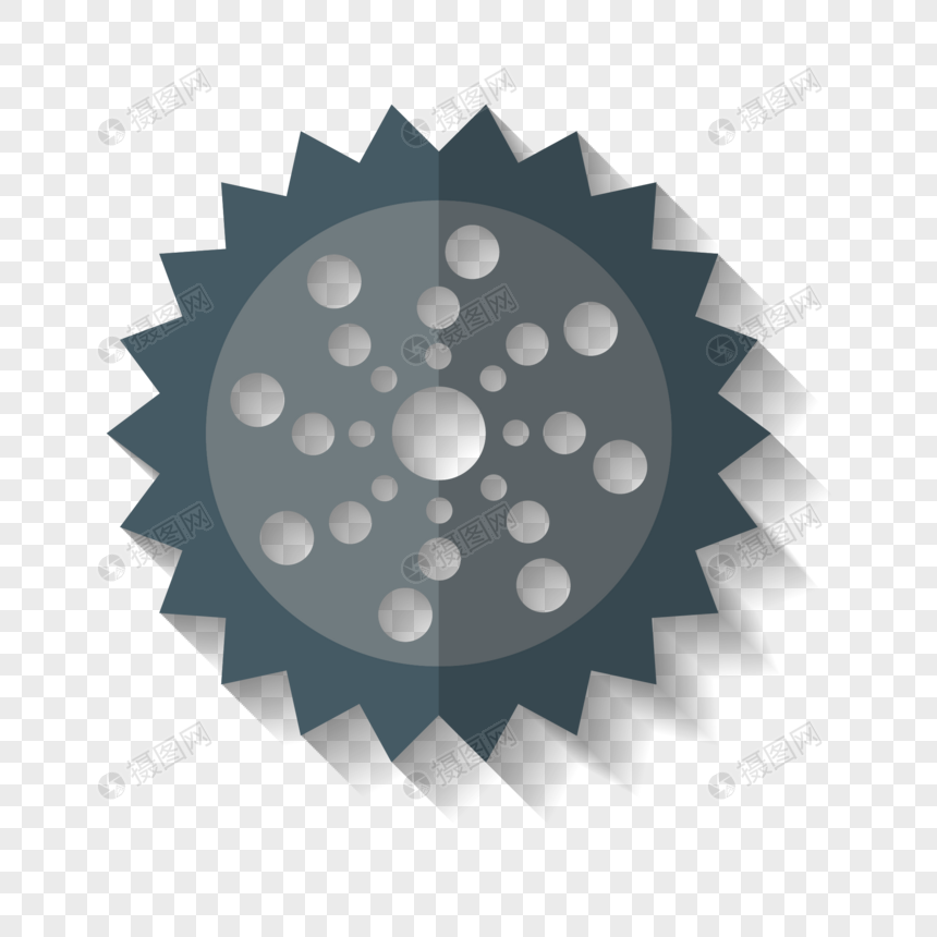 860x860 Silhouette Vector Material For Circular Mechanical Gears Png