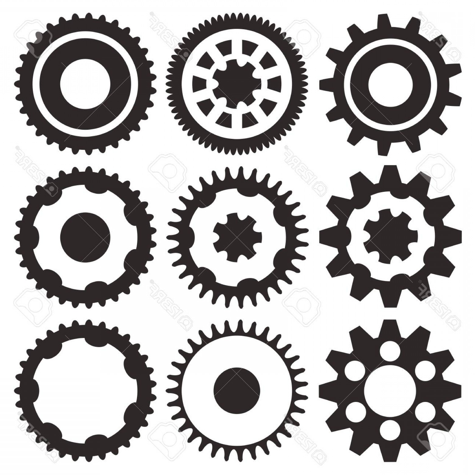 Gear Vector at Vectorified.com | Collection of Gear Vector free for ...