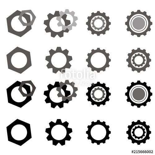 Collection Of Gear Wheels Isolated On Light Background Gear 500x500 Collection Of Gear Wheels Isolated On Light Background Gear