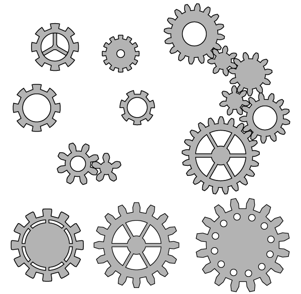 600x585 Vector Gear Wheels Stock Free Vectors Ui Download