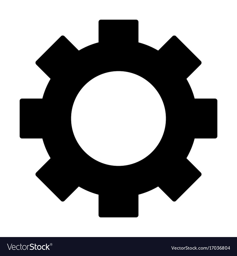 1000x1080 Collection Of 'gear Silhouette Vector' Download More Than