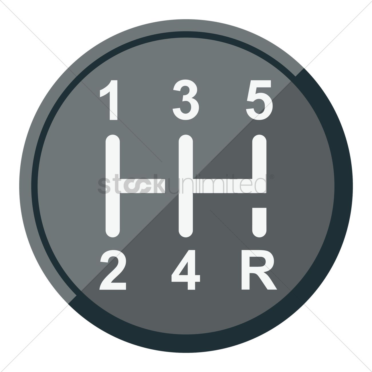 1300x1300 Free Car Gear Vector Image