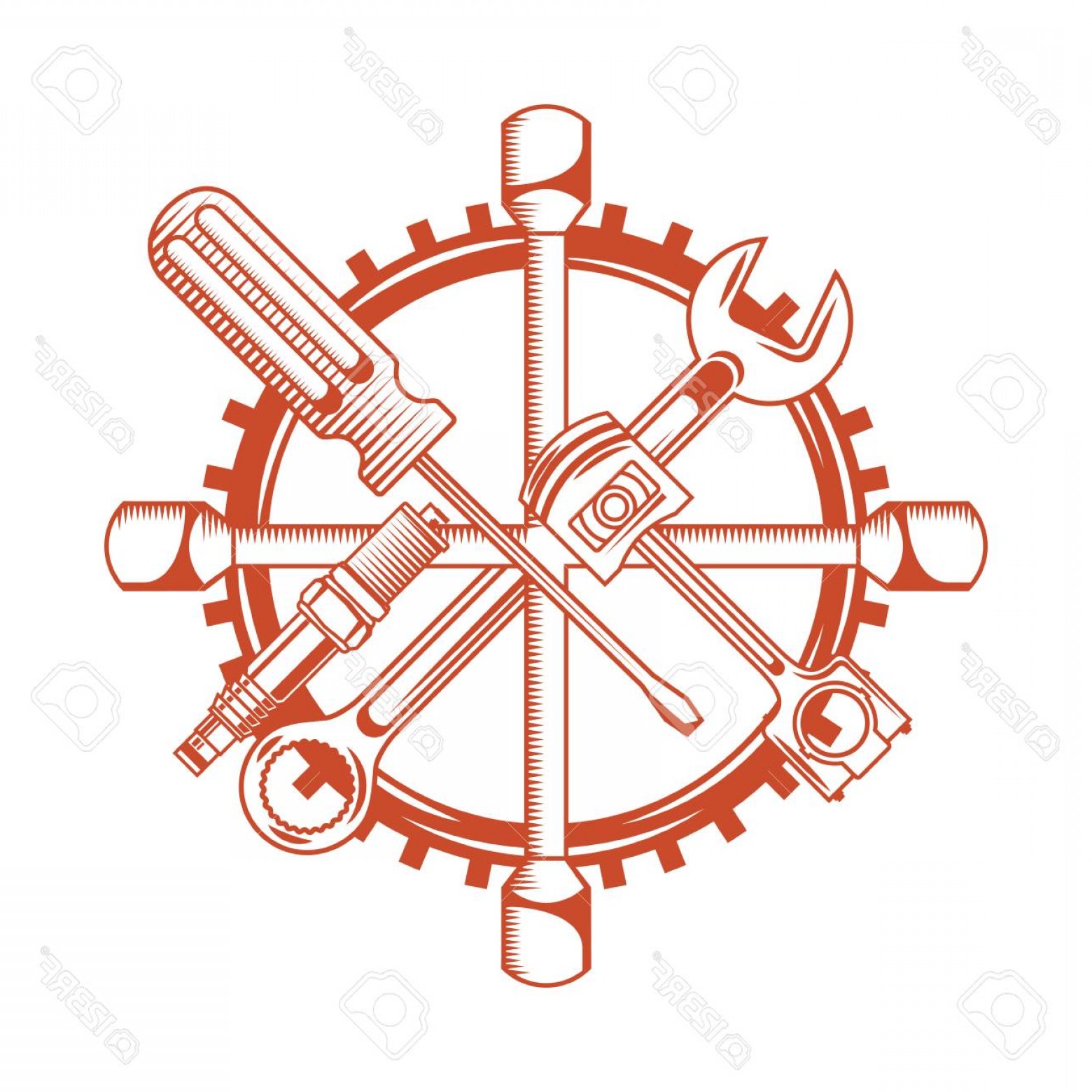 1560x1560 Wrench And Piston Vector Art Hoodamathrun