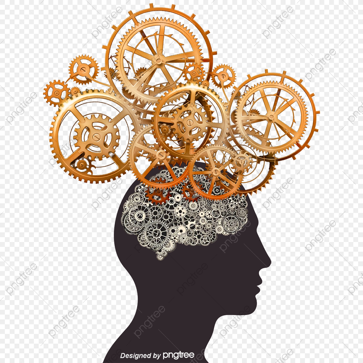 1200x1200 Vector Creative Brain Gear, Brain Vector, Gear Vector, Vector