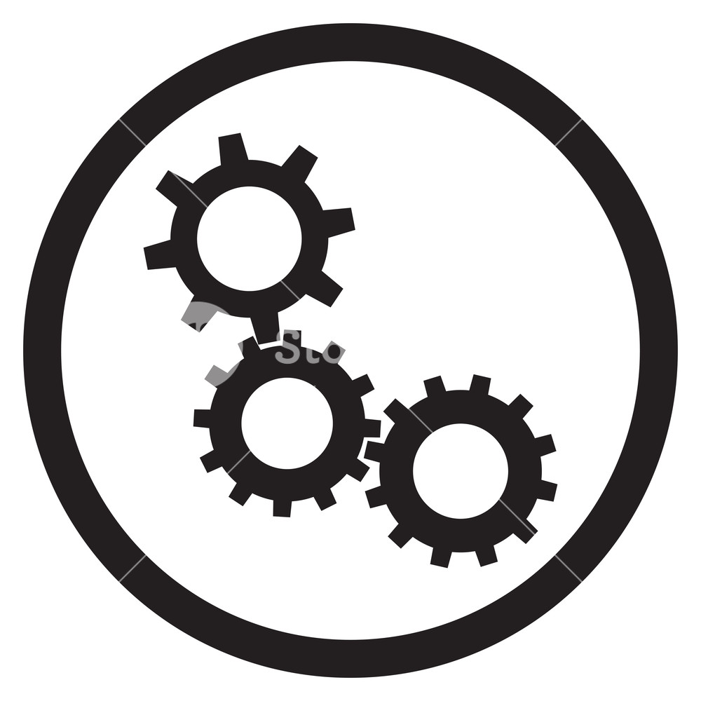 Cogwheel Gear Mechanism Icon Black White Gears Wheel Cogs 1000x1000 Cogwheel Gear Mechanism Icon Black White Gears Wheel Cogs