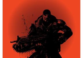 286x200 Gears Of War Free Vector Art