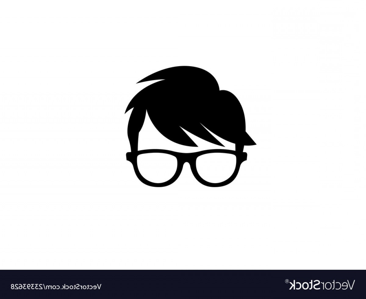 1200x981 Geek Head Glasses Logo Vector Handandbeak