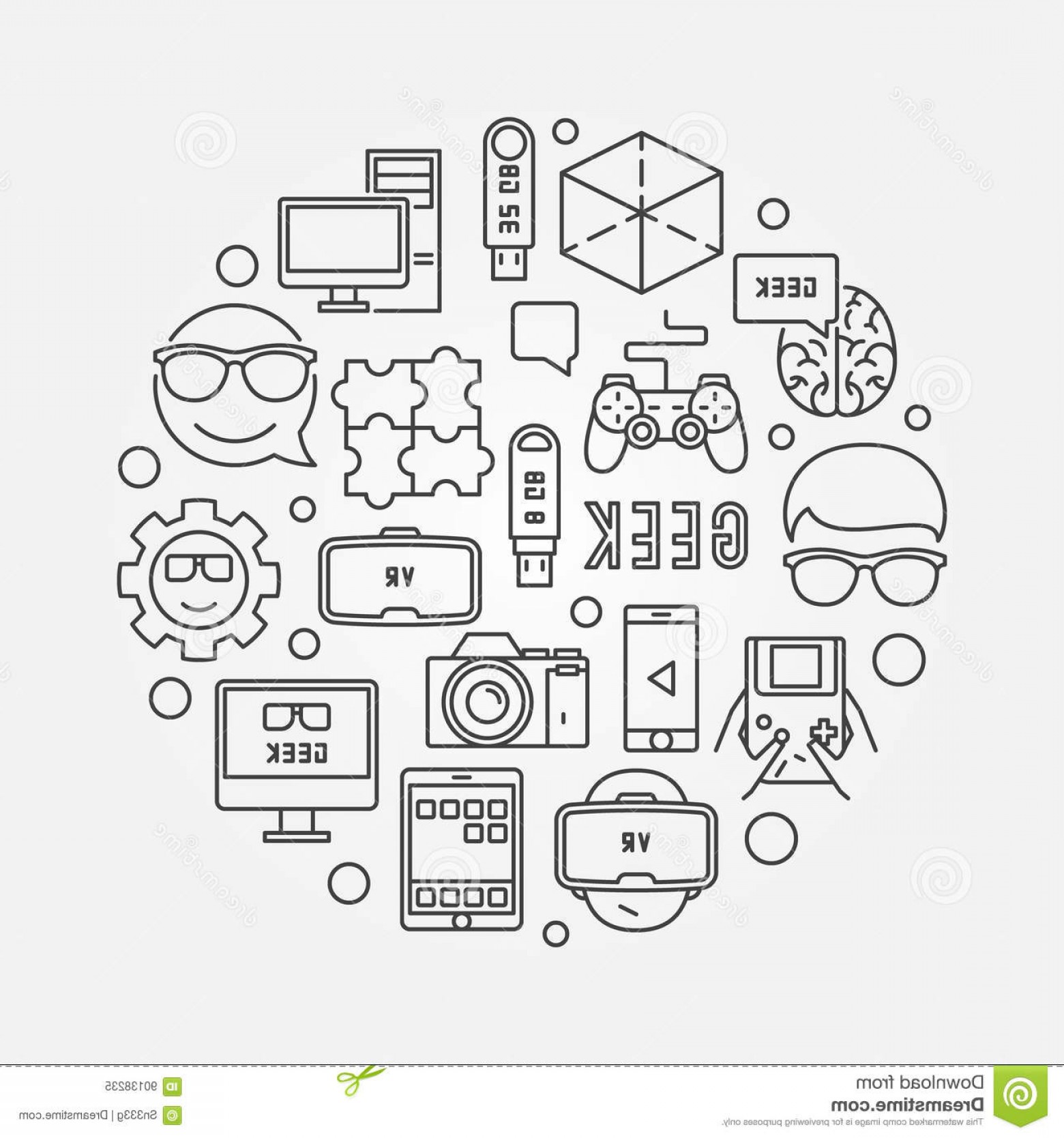 Geek Vector at Vectorified.com | Collection of Geek Vector free for ...