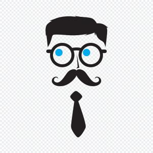 300x300 Free Vector Simple Geek Vector Createmepink