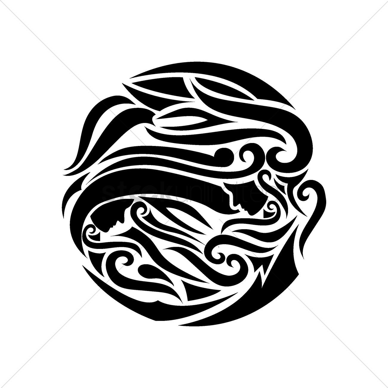 1300x1300 Gemini Vector Image