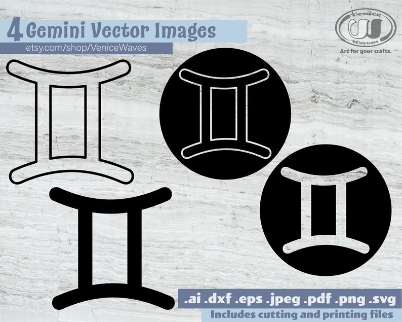 794x635 Gemini Gemini Gemini Clipart Gemini Pdf Etsy