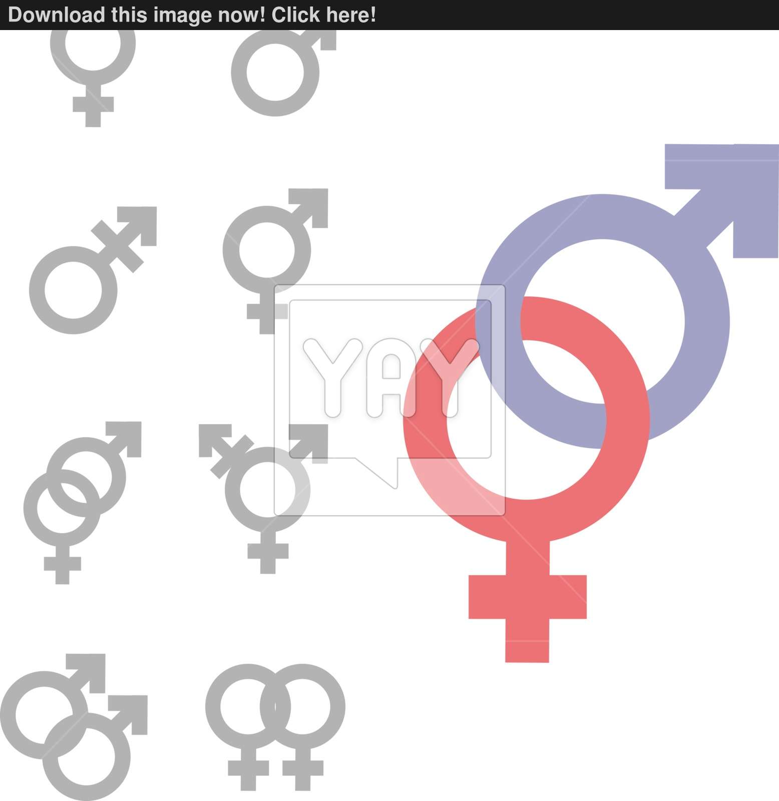 1556x1600 Gender Inequality And Equality Icon Symbol Male Female Girl Boy