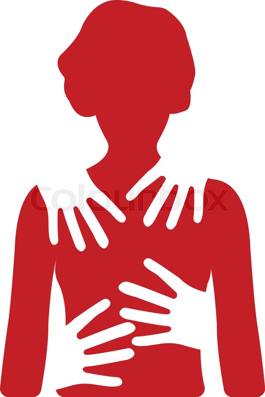 534x800 Sexual Harassment Banner Gender Stock Vector Colourbox