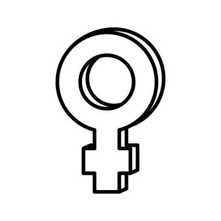450x450 Female Gender Symbol Icon Vector Illustration Design Royalty Free
