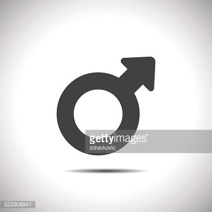 414x414 Male Gender Symbol Vector Icon Premium Clipart