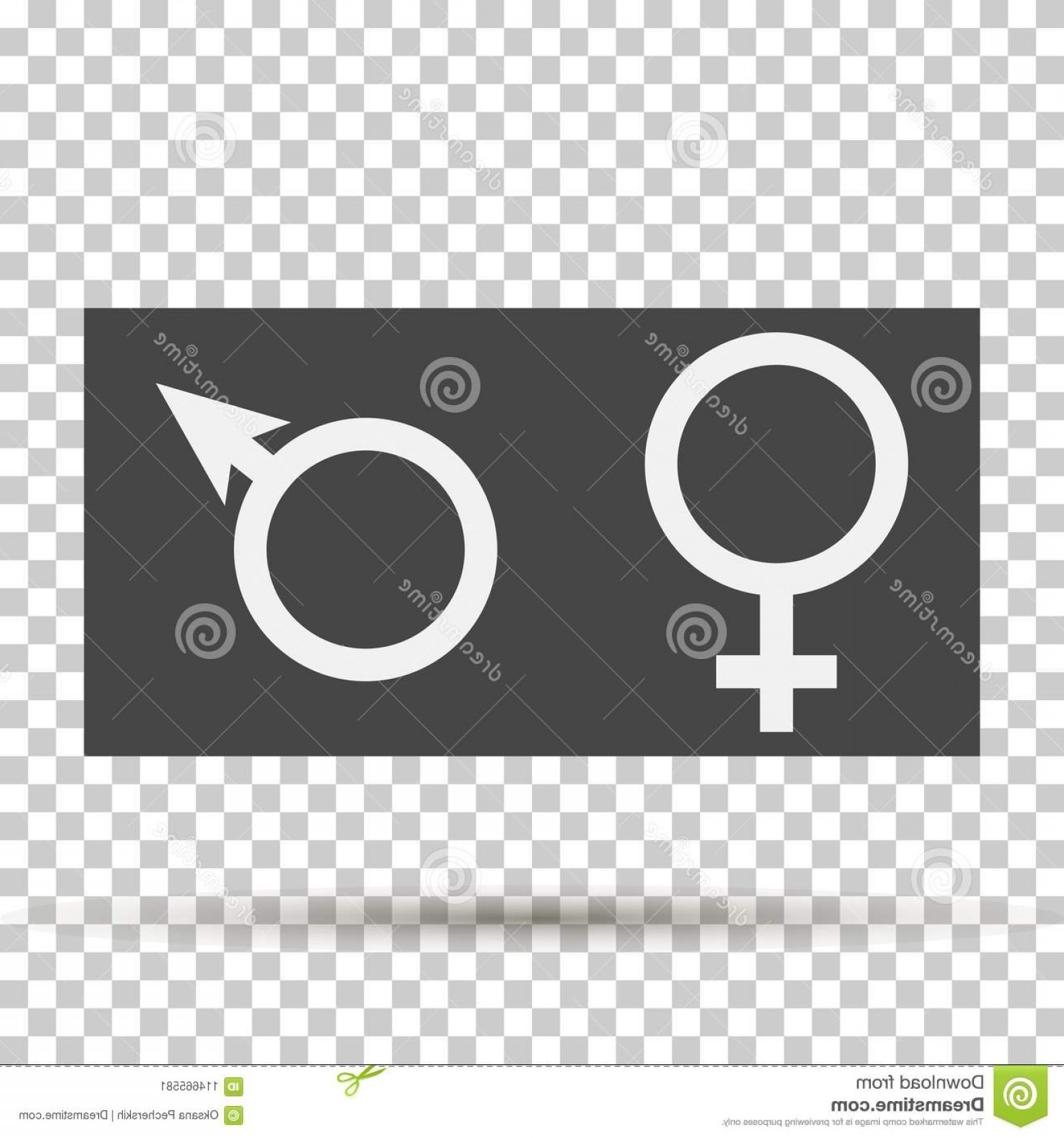 1560x1668 Vector Icon Gender Symbol Man Woman Transparent Bac Vector Icon