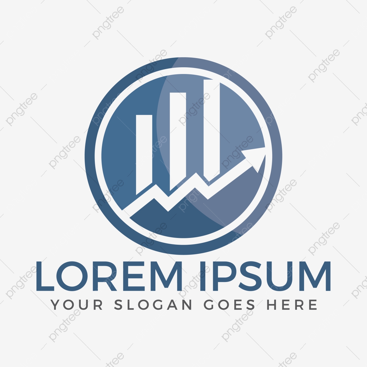 1200x1200 Business Finance Logo Growth Graphic Logo Vector Logo Template
