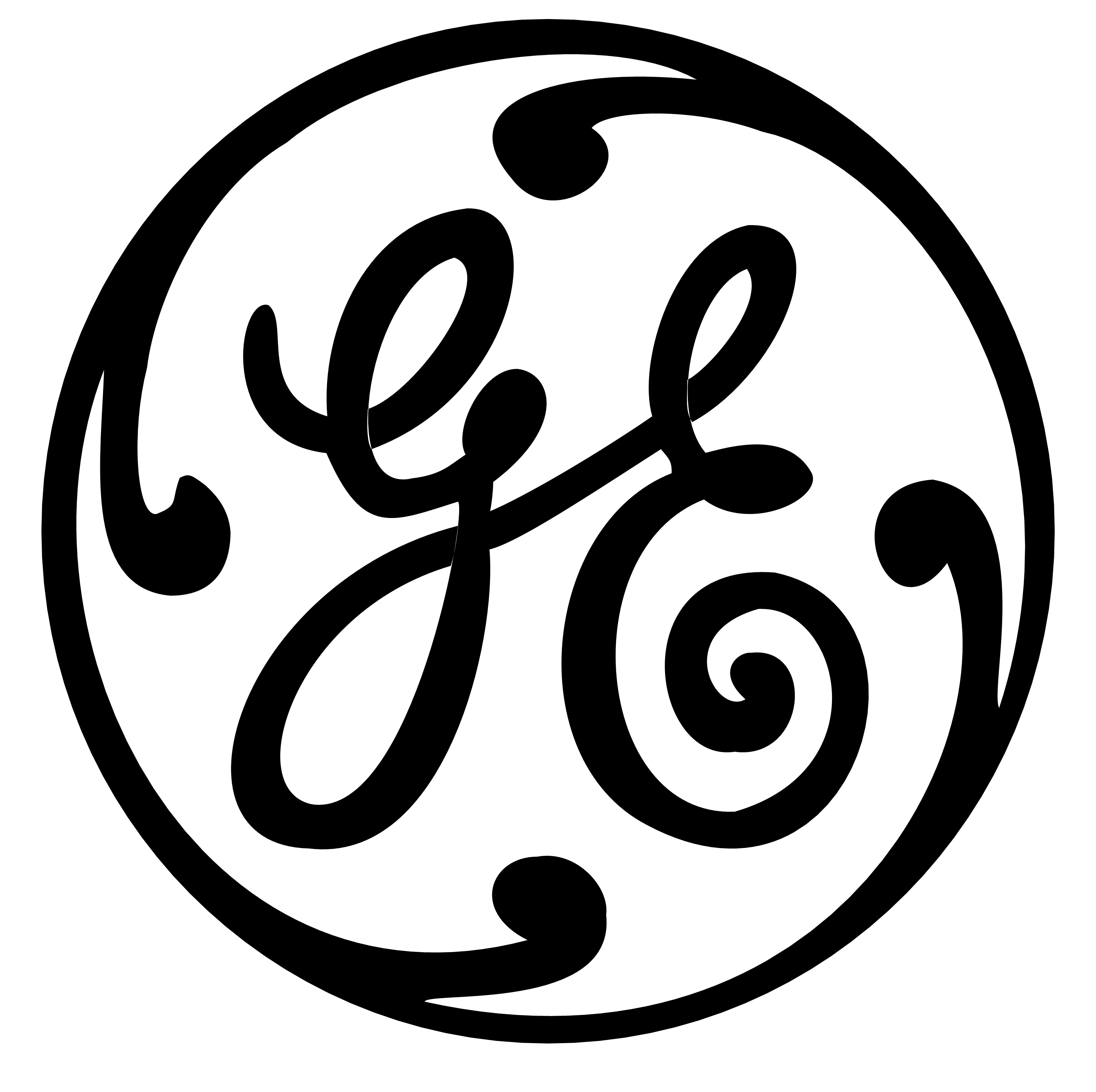 3072x3061 Ge Transparent Logo Png Images