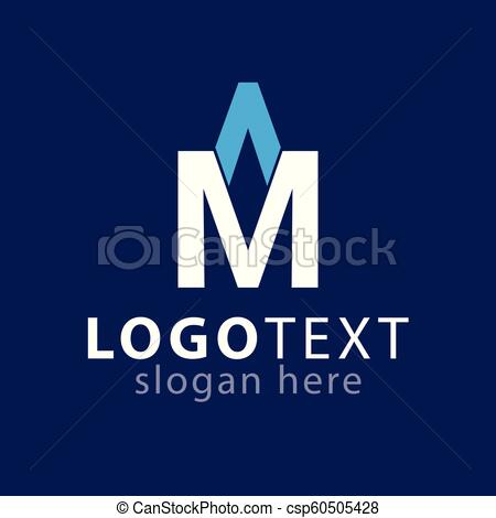 450x470 Am Initial Letter Logo Vector