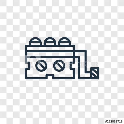 Generator Vector Icon Isolated On Transparent Background 500x500 Generator Vector Icon Isolated On Transparent Background