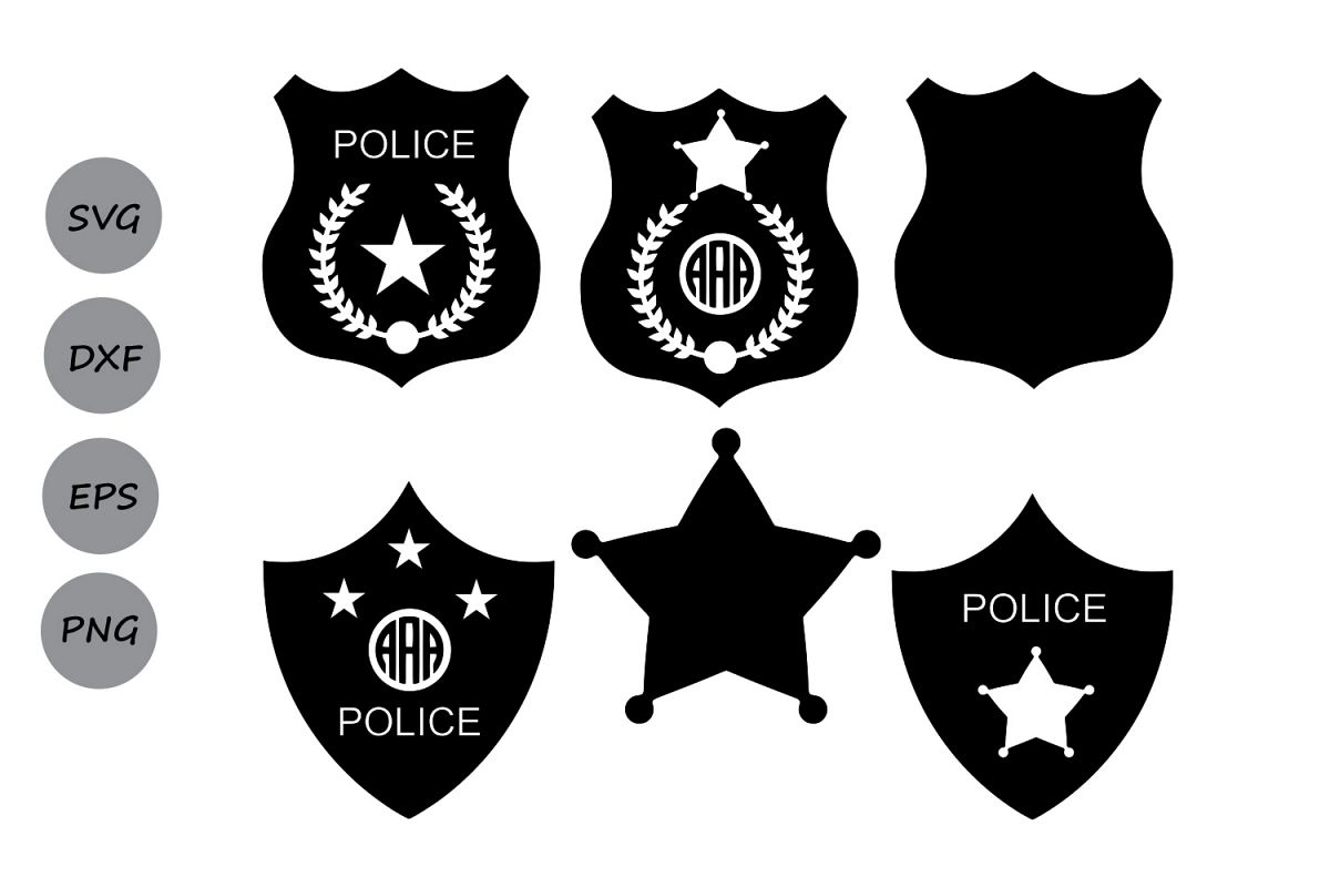 Police Officer Badge Svg 7950
