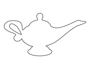 300x232 Genie Bottle Clipart Free Images