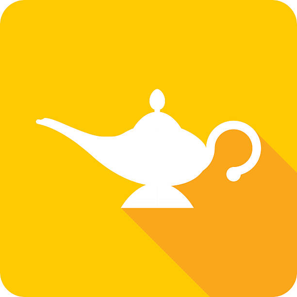 612x612 Genie Lamp Clipart