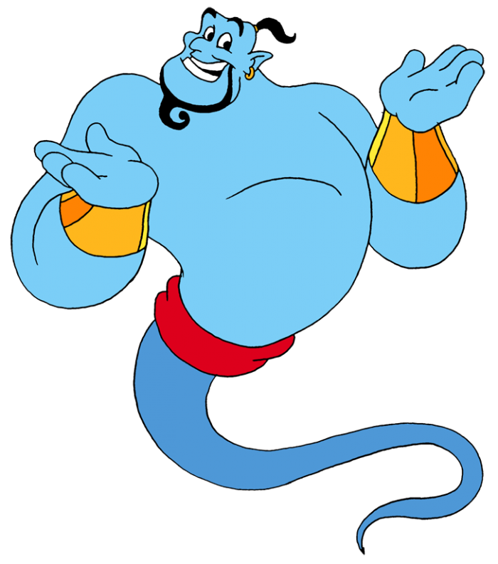 700x793 Genie Aladdin Png Vector, Clipart