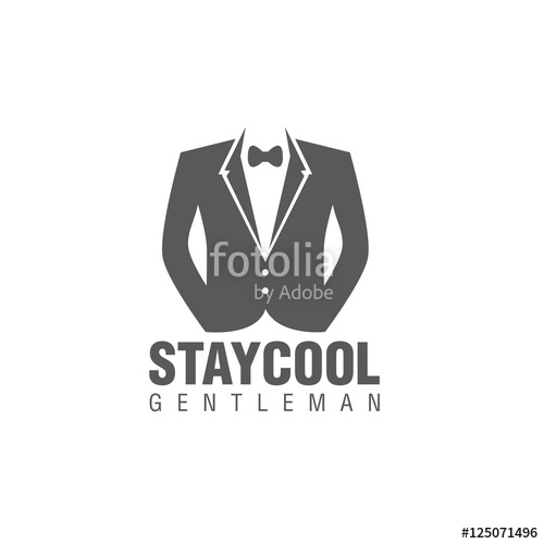 Hipster Gentleman Logo Icon Vector Temlate Stock Image 500x500 Hipster Gentleman Logo Icon Vector Temlate Stock Image