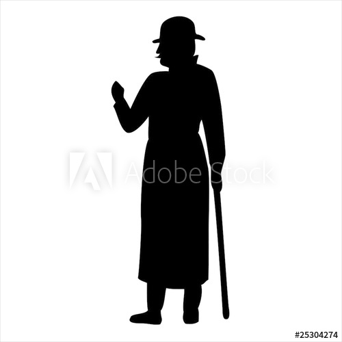 Gentleman Silhouette Vector at Vectorified.com | Collection of