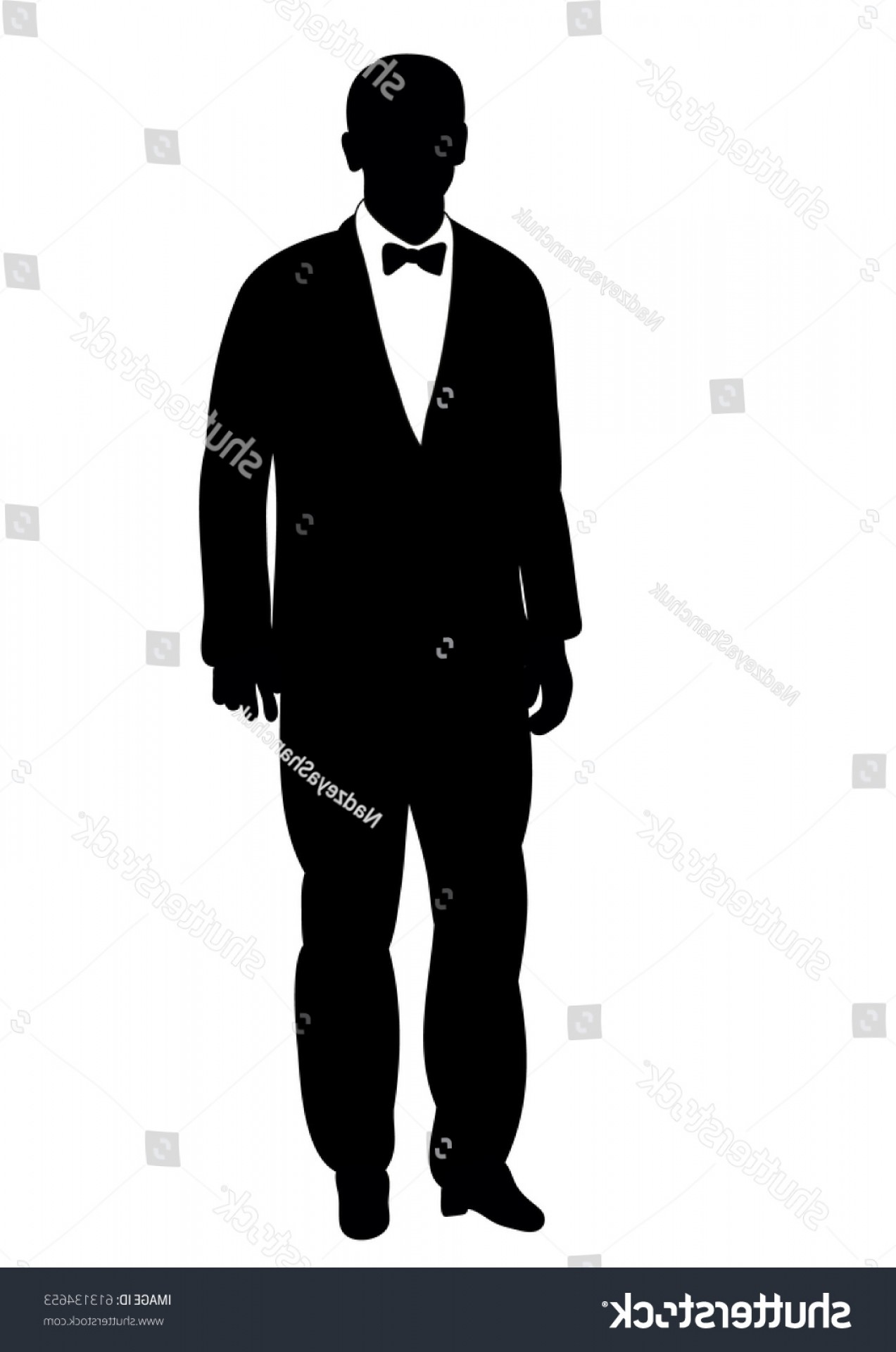 1273x1920 Silhouette Man Bow Tie Vector Illustration Cqrecords