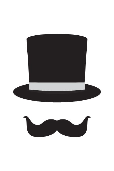 400x600 Hipster Moustache Vector Pack Gentleman Vector