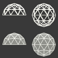 200x200 Dome Models Turbosquid