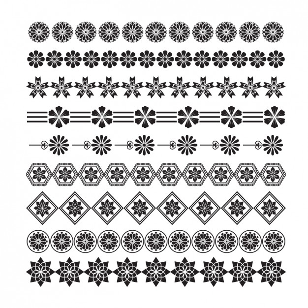 Ornamental Floral And Geometric Borders Vector Free Download 626x626 Ornamental Floral And Geometric Borders Vector Free Download