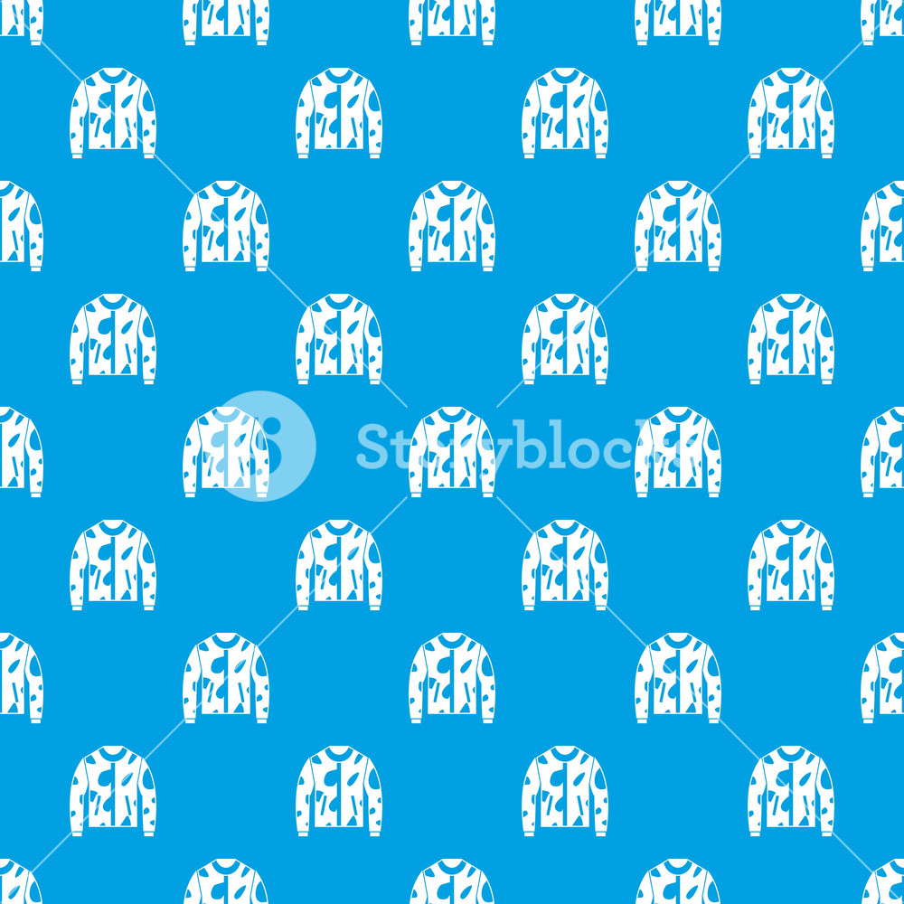 1000x1000 Camouflage Jacket Pattern Repeat Seamless In Blue Color For Any