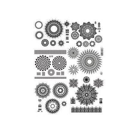 458x458 Geometric Circle Design Vector Art Free Vector