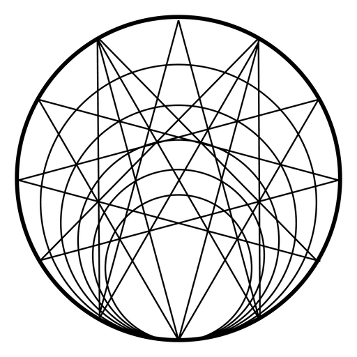 512x512 Sacred Geometry From Circle