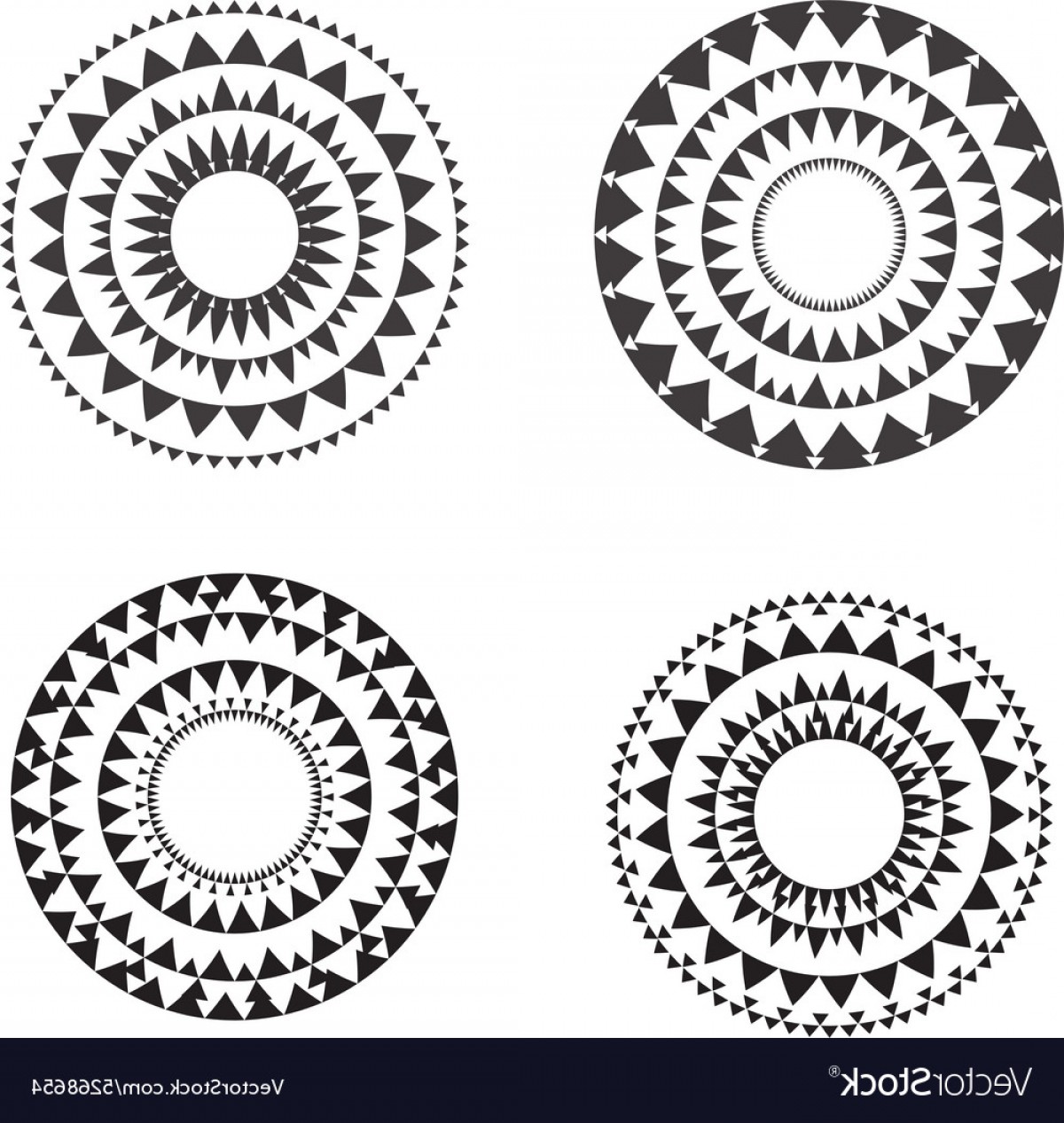 1200x1267 Tribal Folk Aztec Geometric Pattern In Circle Vector Soidergi