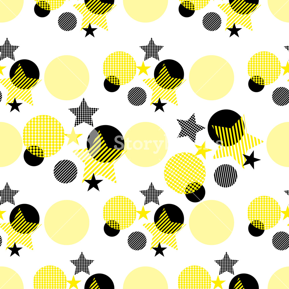 1000x1000 Seamless Dots Modern Pattern White Background Geometry Circle