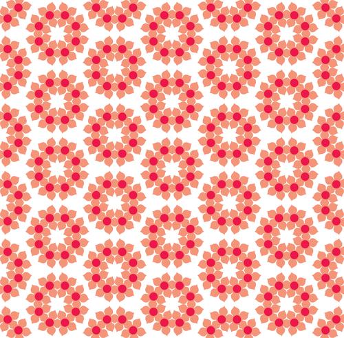 Geometric Flower Floral Seamless Pattern Background Vector 500x490 Geometric Flower Floral Seamless Pattern Background Vector