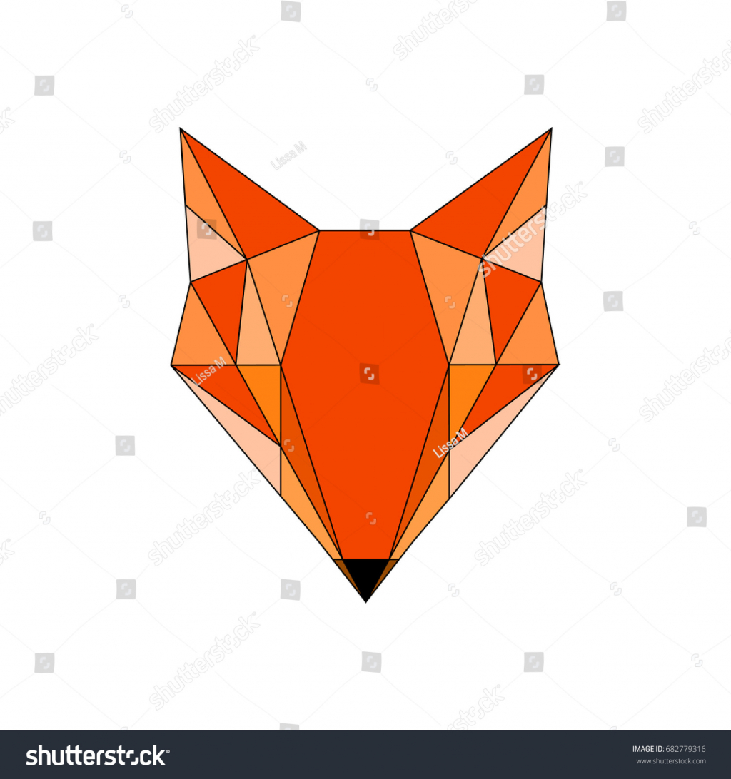 1024x1092 Accessories Geometric Fox Amusing Geometric Fox Illustration