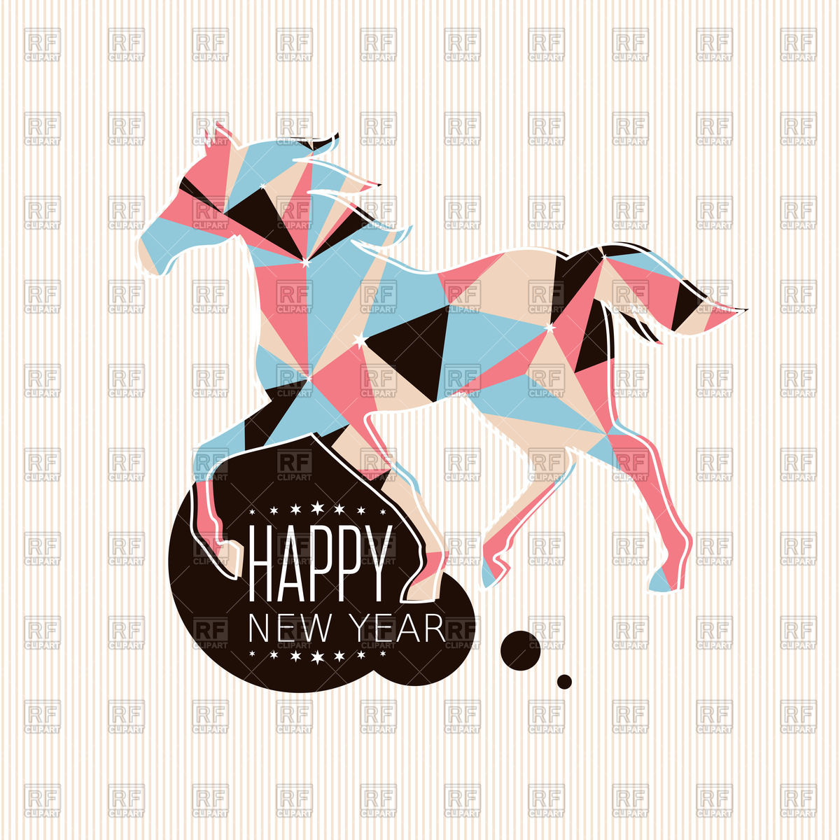 Geometric Horse Vector at Vectorified.com | Collection of Geometric ...