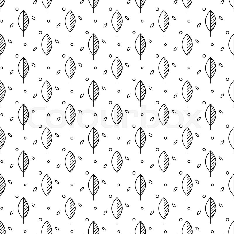 800x800 Simple Leaf Geometric Monochrome Stock Vector Colourbox