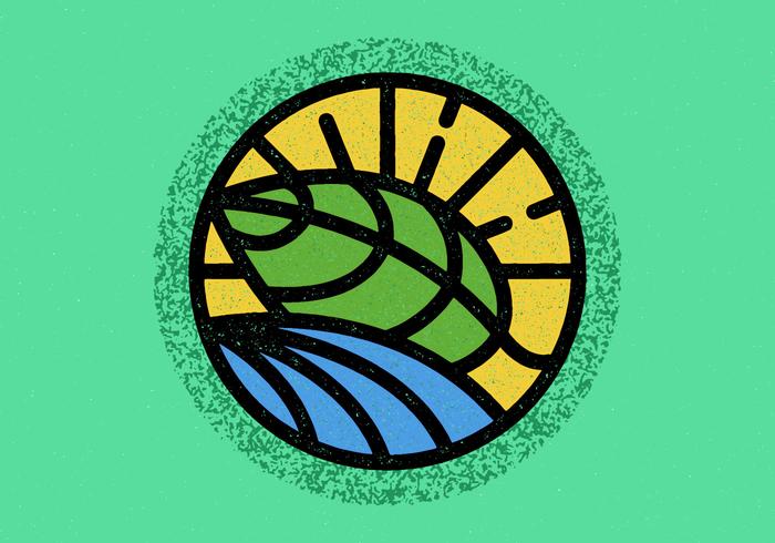 700x490 Geometric Leaf Free Vector Art