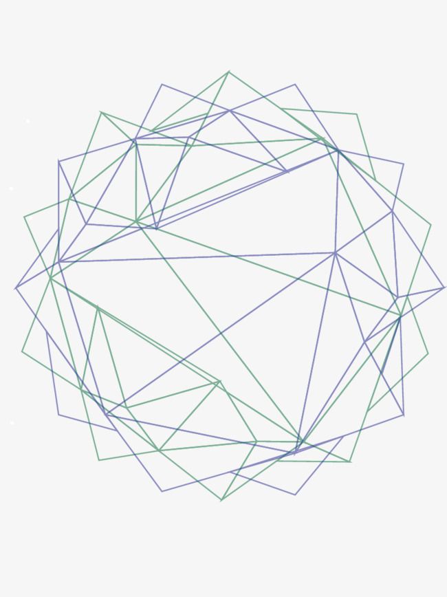 Geometric Lines Vector