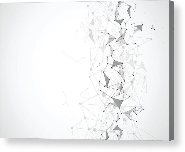 651x535 Abstract Geometric Polygonal Space Background With Connecting Dots