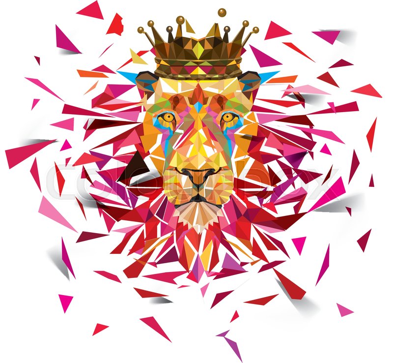 Free Free 80 Geometric Lion Svg SVG PNG EPS DXF File